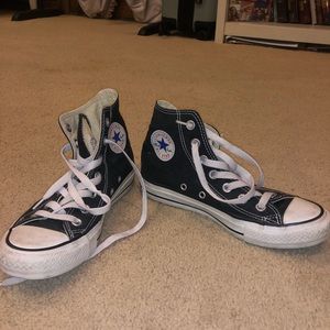 CONVERSE BLACK HIGH TOP